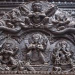 The nepalese art craft in Kathmandu